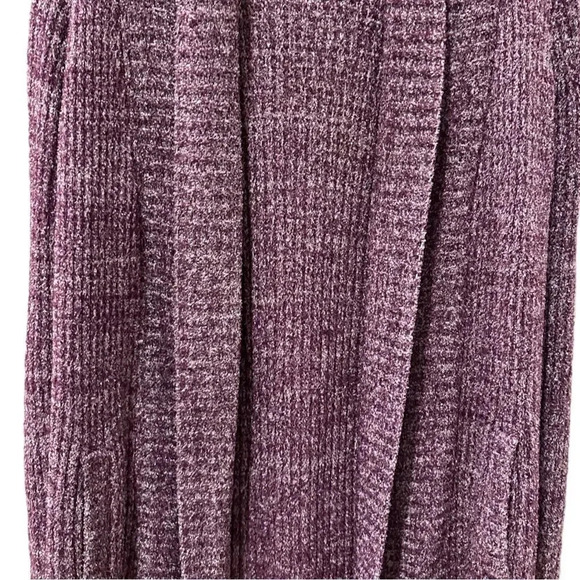 Barefoot Dreams Burgundy Montecito Cardigan sz Small - Picture 4 of 10